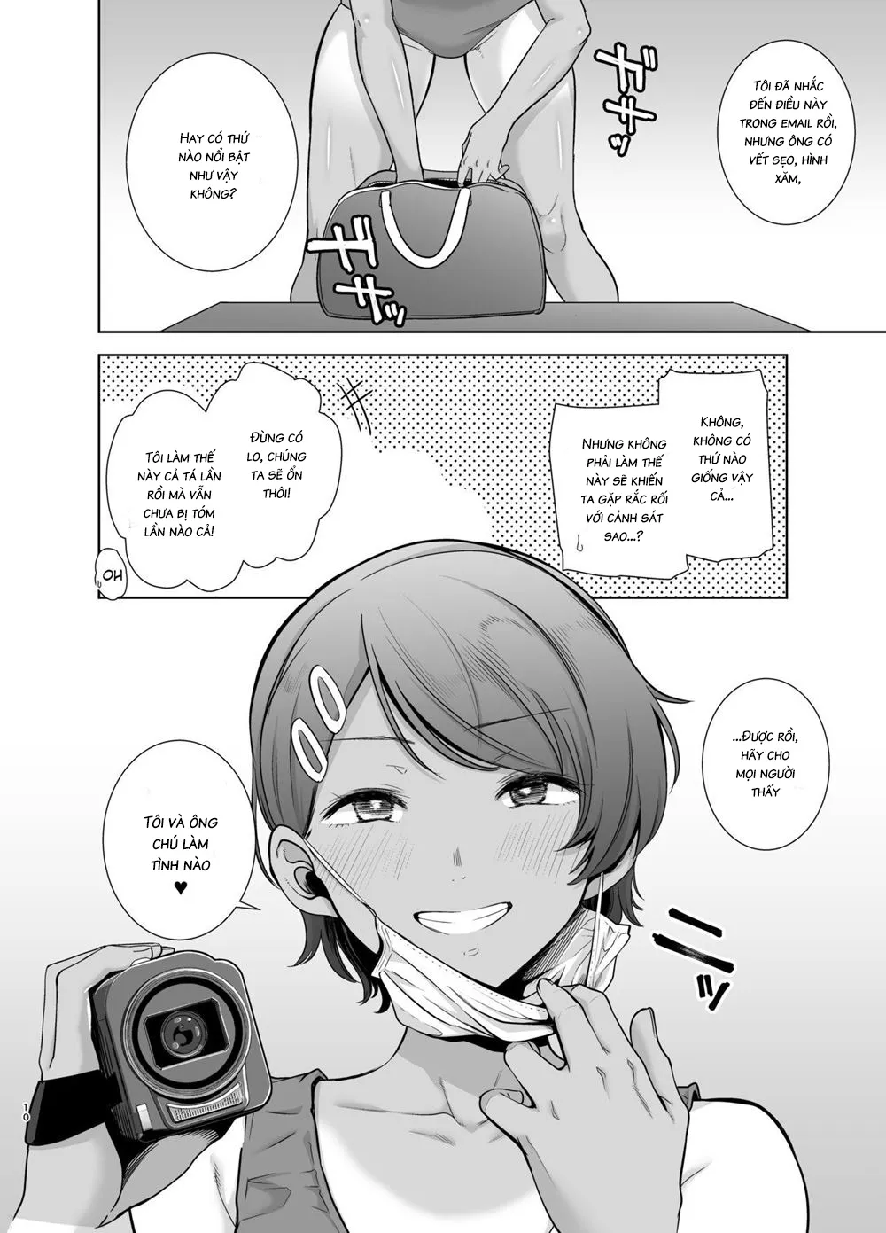 HentaiVN.net - Ảnh 10 - Seika Jogakuin Koutoubu Kounin Sao Oji-san 2 - Oneshot