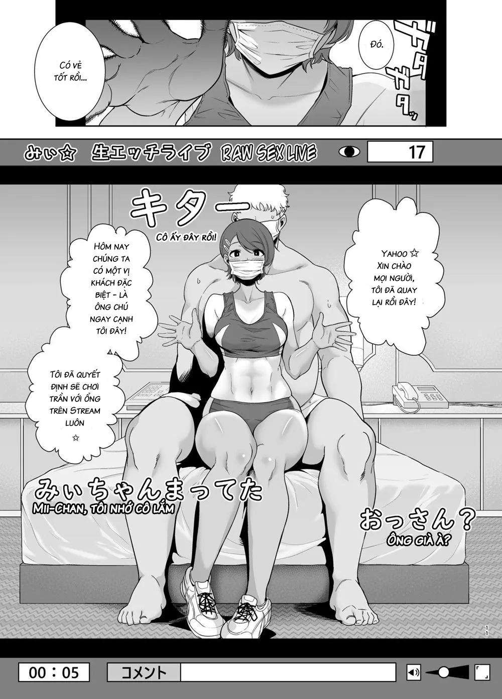 HentaiVN.net - Ảnh 11 - Seika Jogakuin Koutoubu Kounin Sao Oji-san 2 - Oneshot