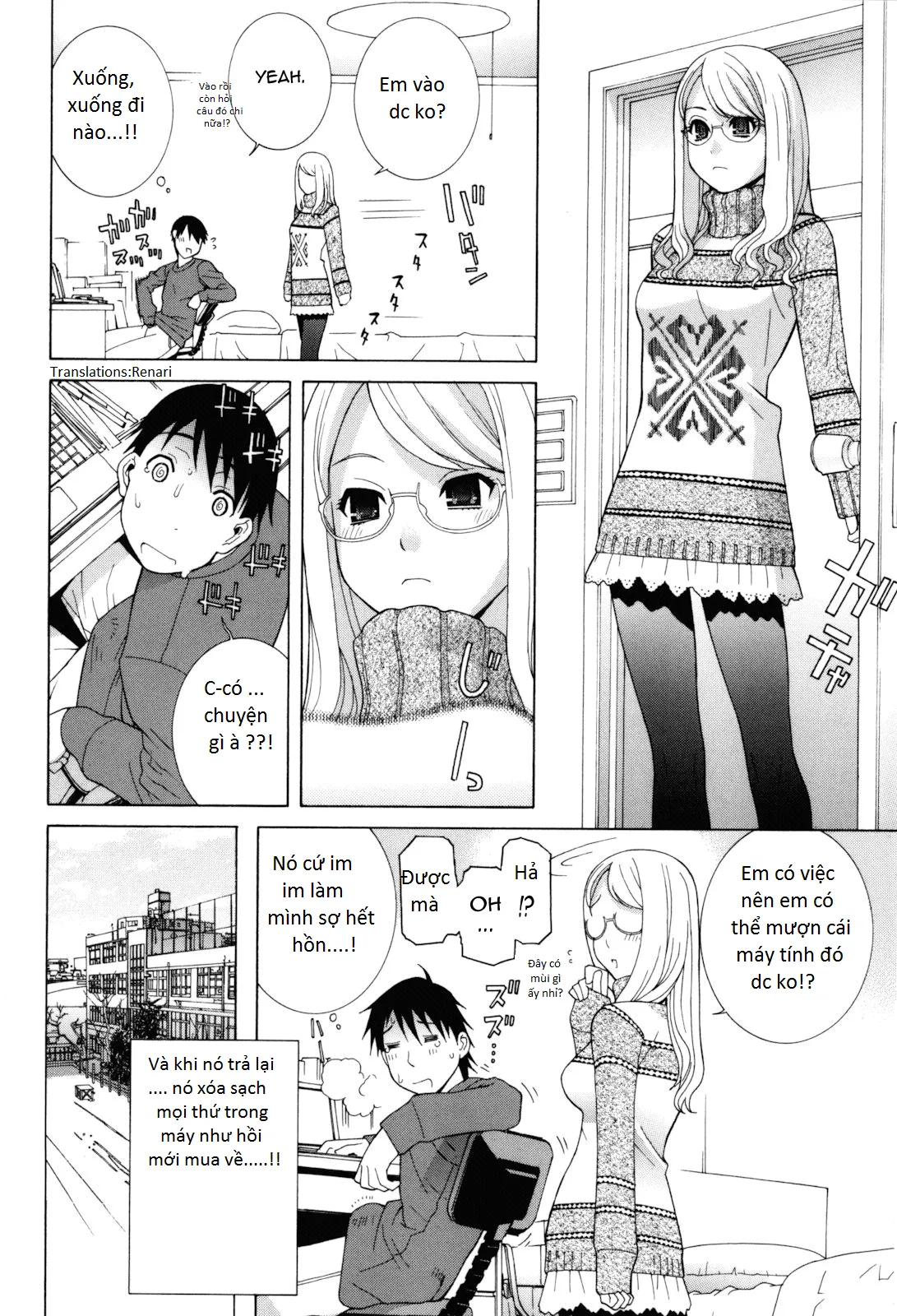 HentaiVN.net - Ảnh 3 - Imouto Zettai Ryouiki [Stepsister Absolute] - Chap 1