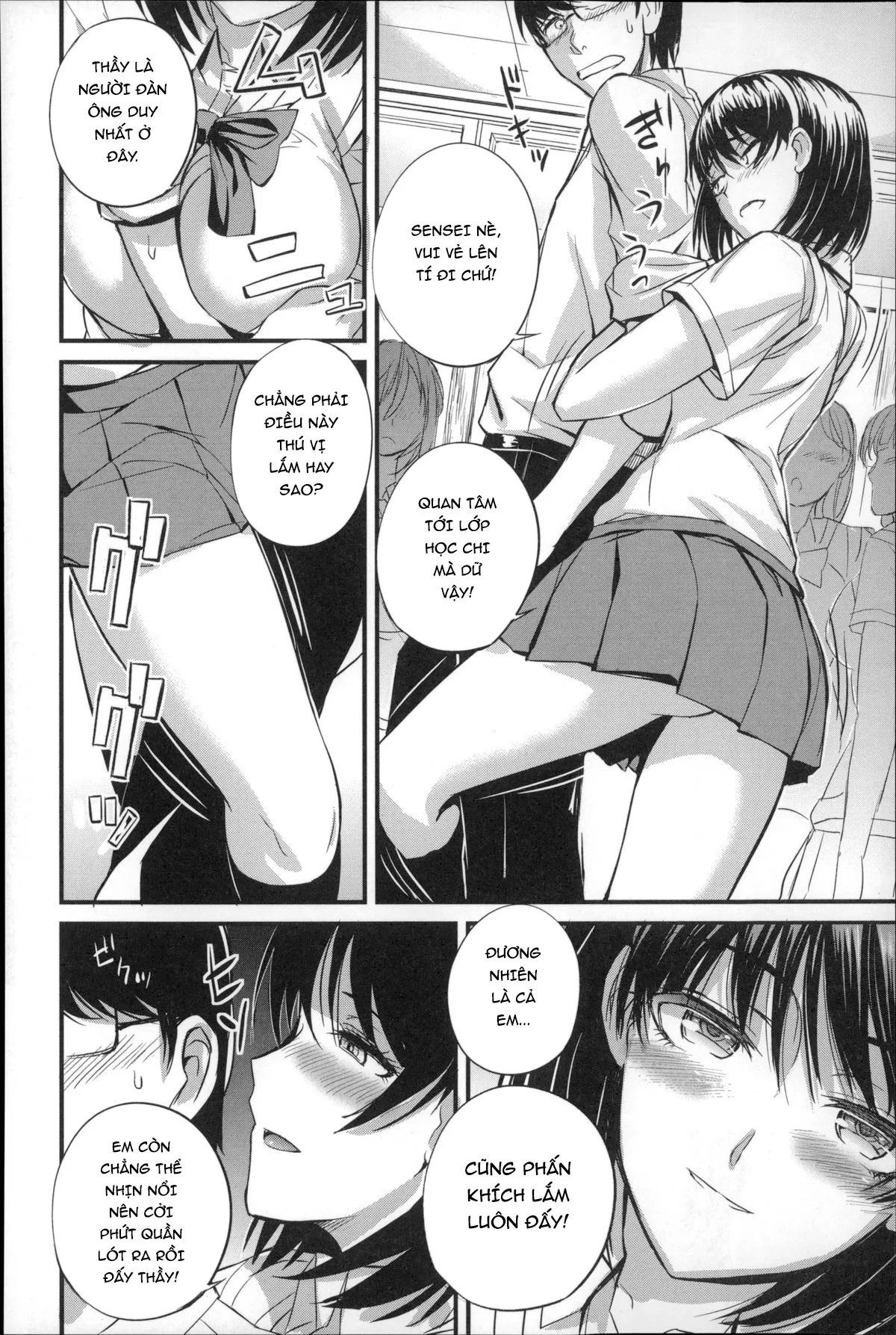 HentaiVN.net - Ảnh 11 - Dorei Sensei - Chap 1