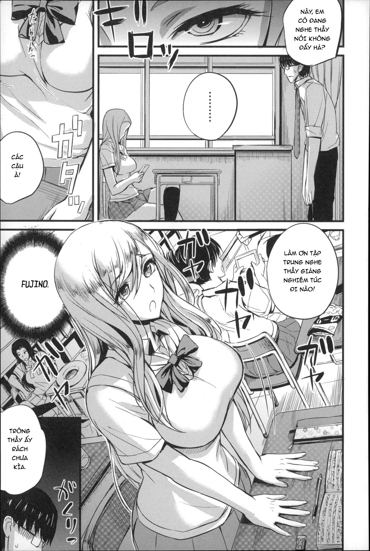 HentaiVN.net - Ảnh 8 - Dorei Sensei - Chap 1