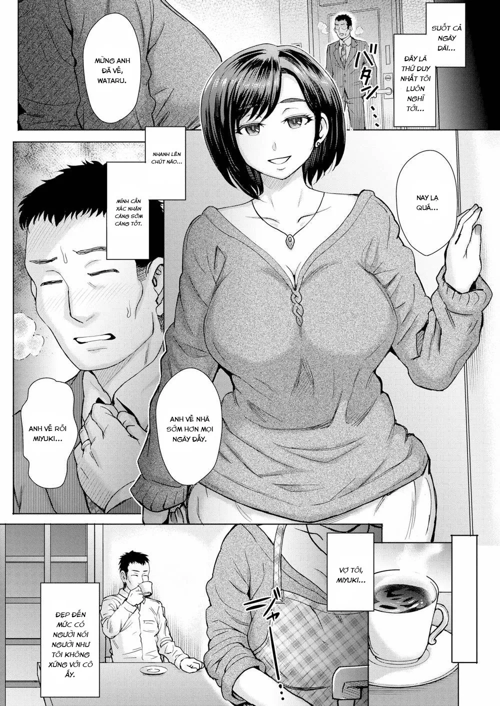 HentaiVN.net - Ảnh 3 - Cô Vợ Tuyệt Vời Của Tôi [My Awesome Wife] - OneShot [Không Che]