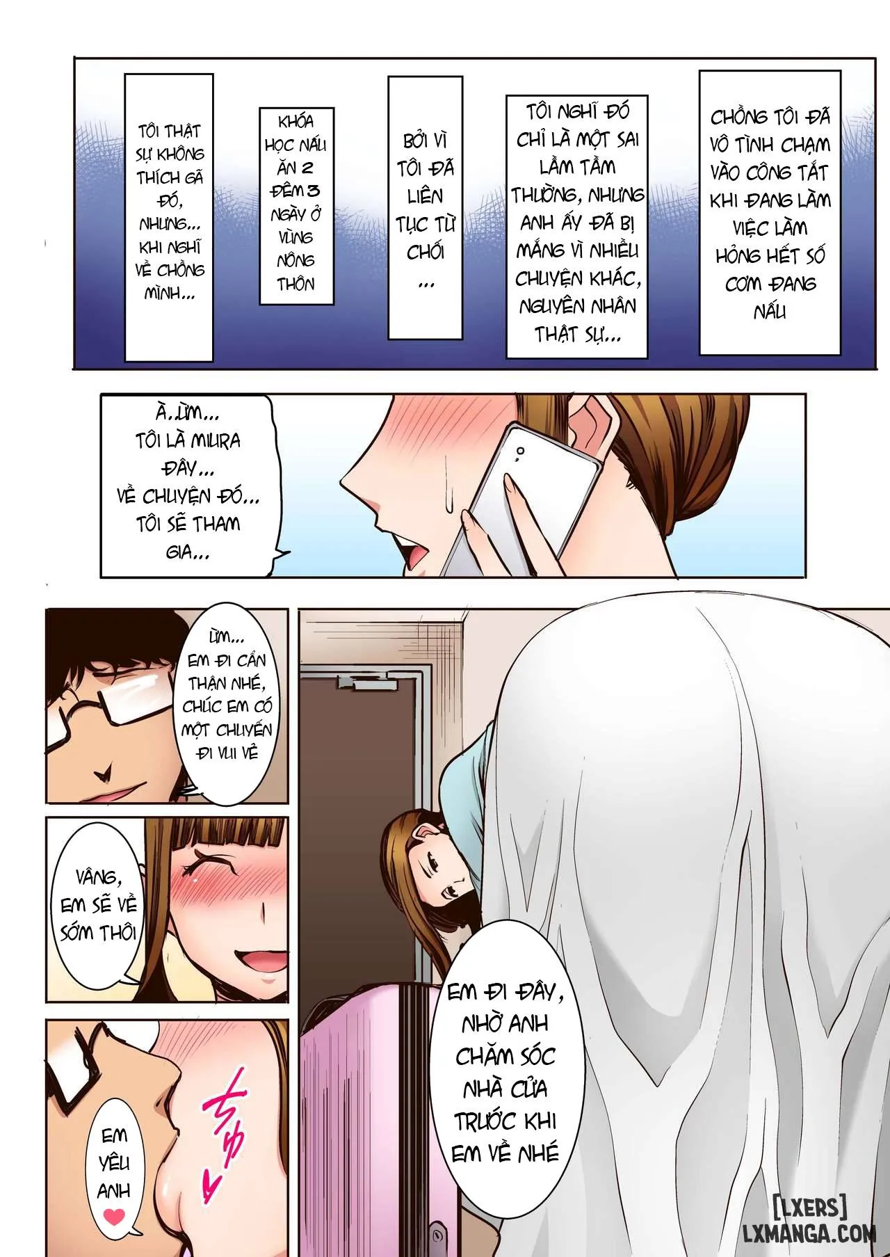 HentaiVN.net - Ảnh 7 - [Namakemono Kishidan (Tanaka Aji)]Ochita Part Zuma Miura Manami Kenshuu Ryokou de Watashi no Karada wa Daikirai na Ano Otoko ni Nando mo Ikasaremashita... - oneshot