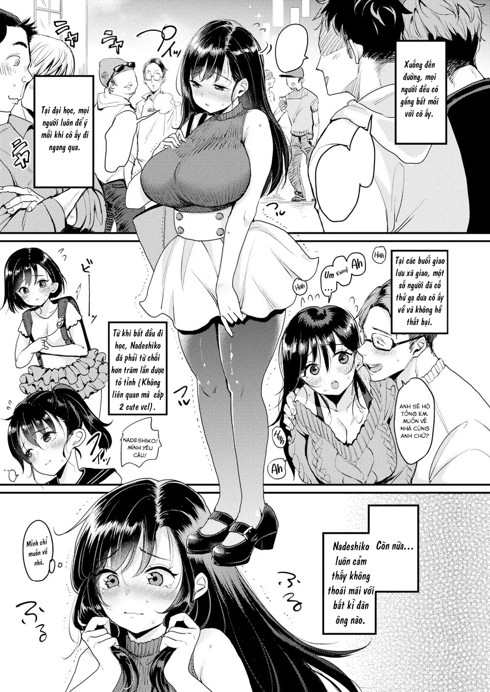 HentaiVN.net - Ảnh 6 - Nadeshiko-san just can't say no! Groper [Nadeshiko-san just can't say no! Groper] - Oneshot