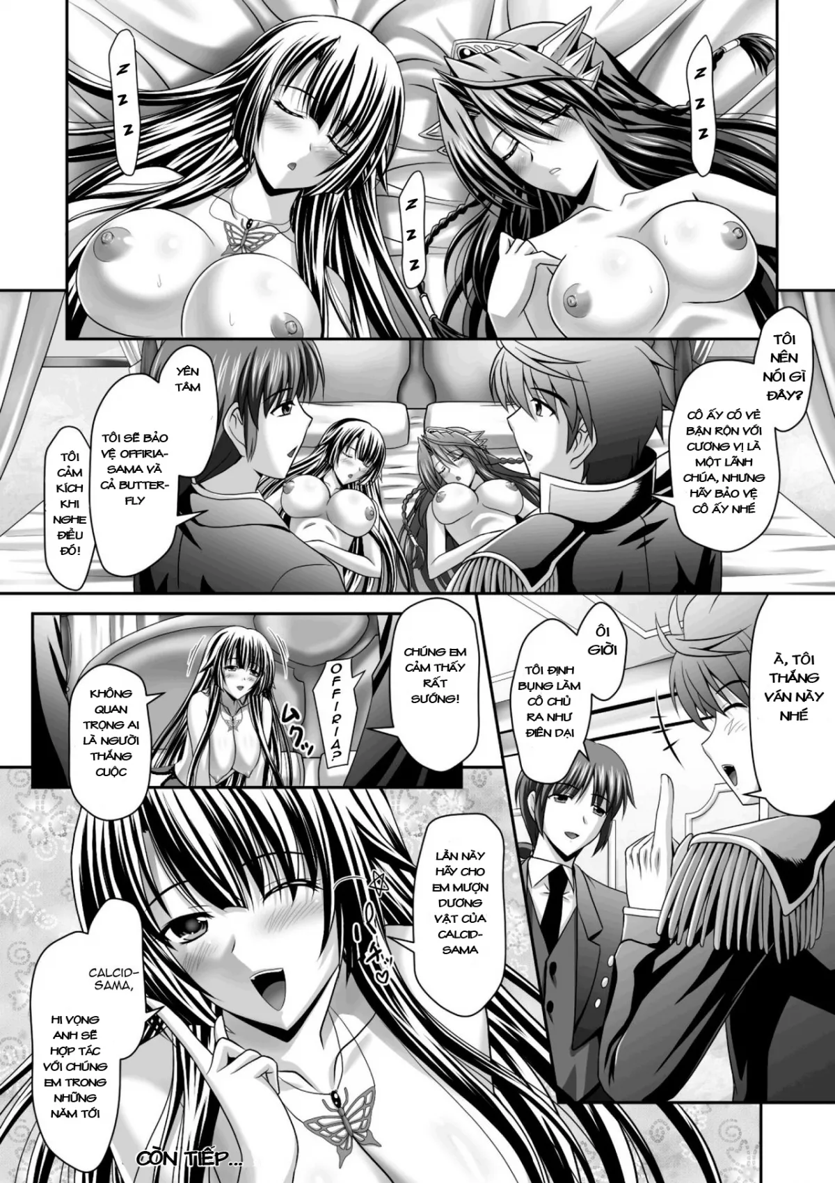 HentaiVN.net - Ảnh 27 - Harem Wedding The Sweet Honeymoon [ハーレムウェディング; The Sweet Honeymoon] - Chap 4