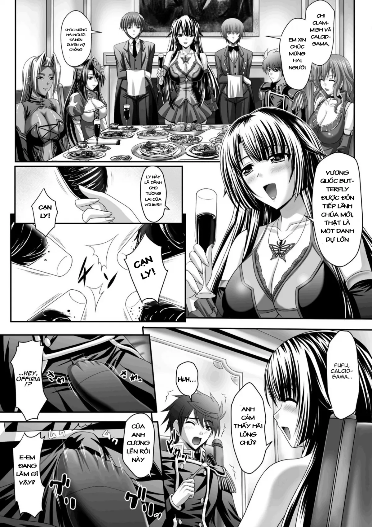 HentaiVN.net - Ảnh 7 - Harem Wedding The Sweet Honeymoon [ハーレムウェディング; The Sweet Honeymoon] - Chap 4