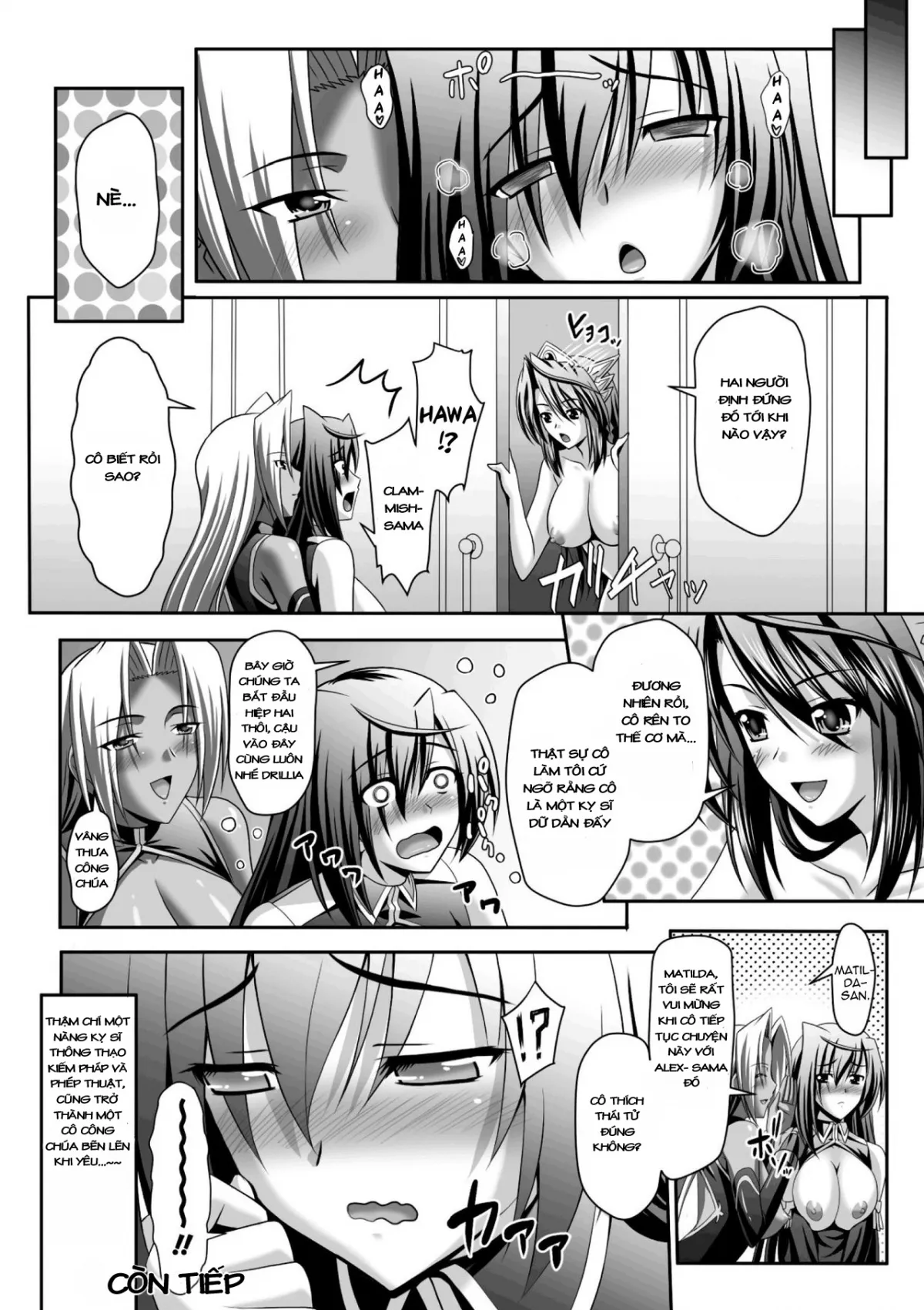 HentaiVN.net - Ảnh 23 - Harem Wedding The Sweet Honeymoon [ハーレムウェディング; The Sweet Honeymoon] - Chap 5