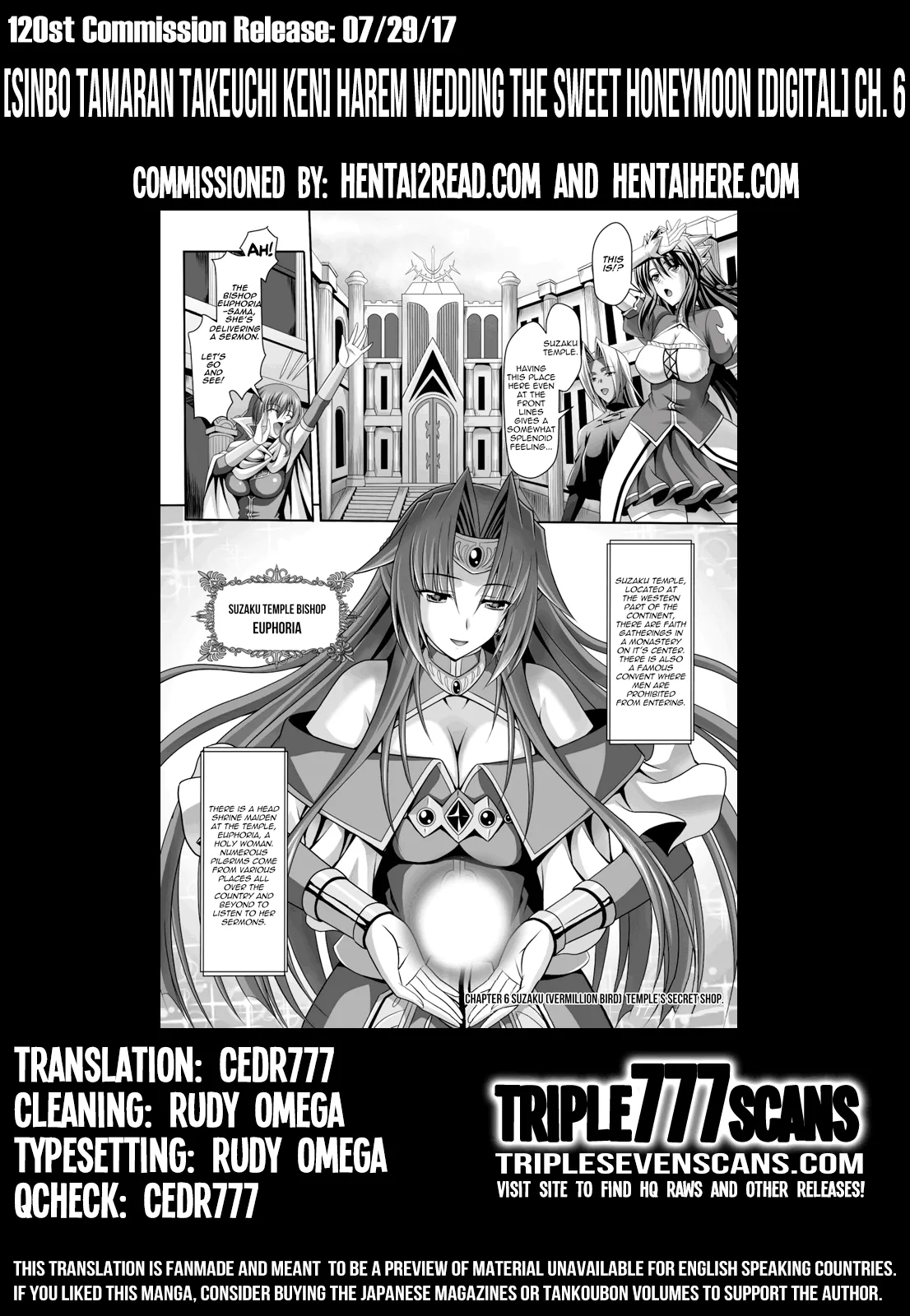 HentaiVN.net - Ảnh 19 - Harem Wedding The Sweet Honeymoon [ハーレムウェディング; The Sweet Honeymoon] - Chap 6