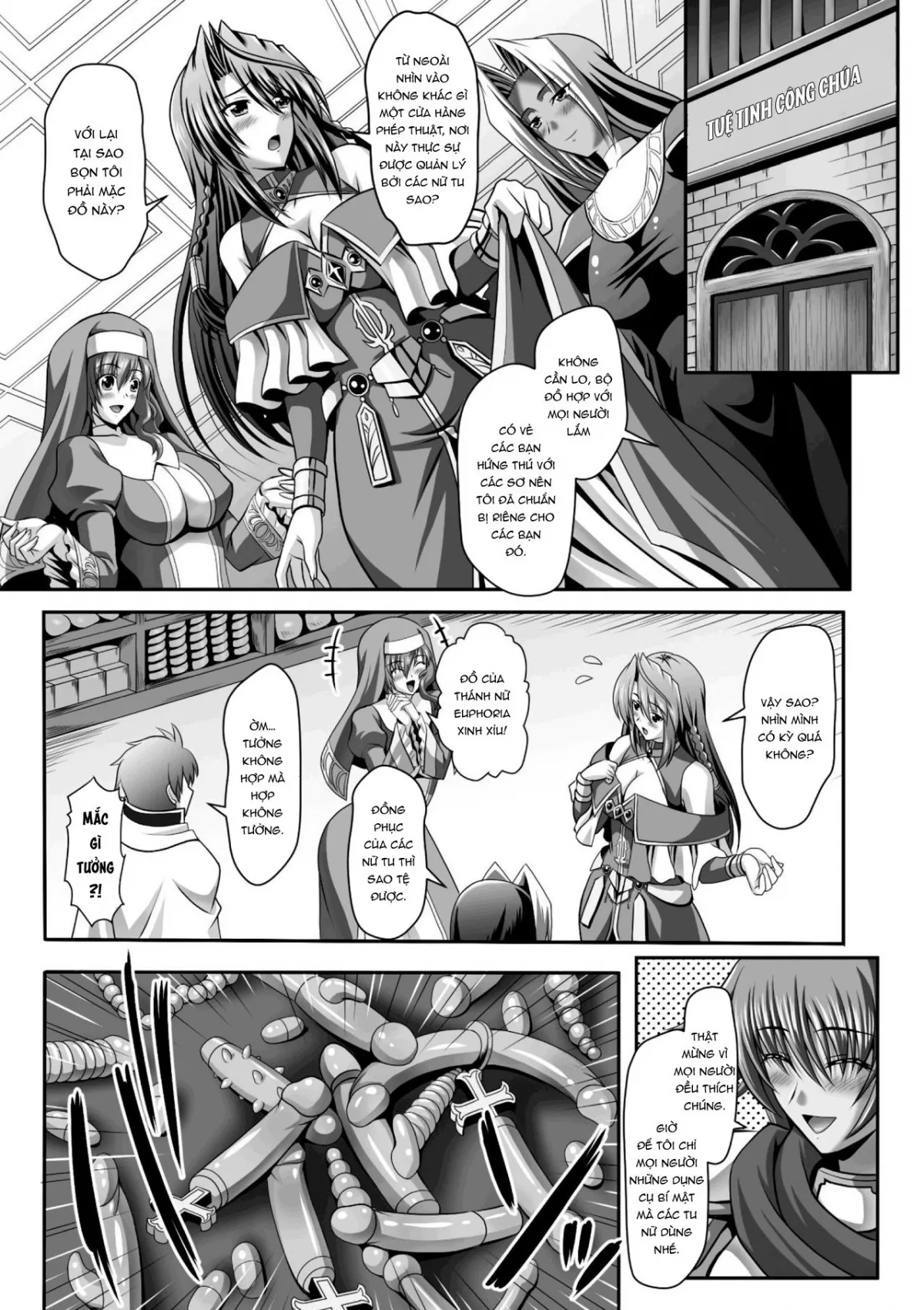 HentaiVN.net - Ảnh 7 - Harem Wedding The Sweet Honeymoon [ハーレムウェディング; The Sweet Honeymoon] - Chap 6