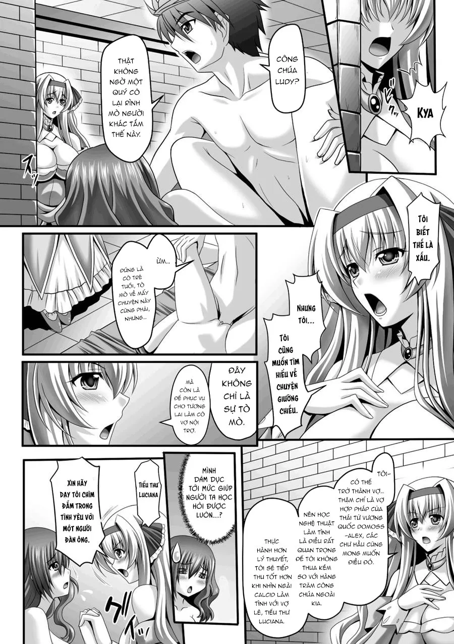 HentaiVN.net - Ảnh 9 - Harem Wedding The Sweet Honeymoon [ハーレムウェディング; The Sweet Honeymoon] - Chap 7