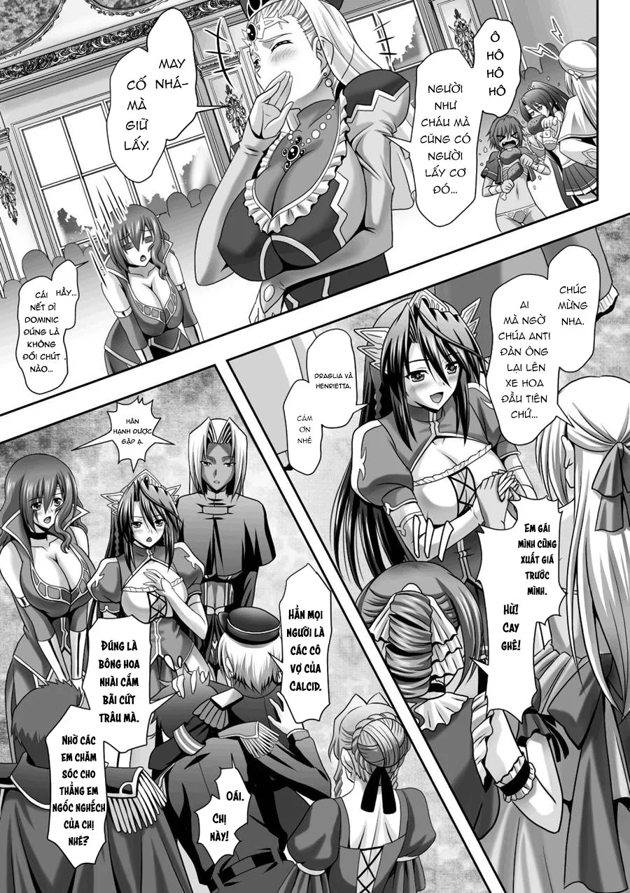 HentaiVN.net - Ảnh 10 - Harem Wedding The Sweet Honeymoon [ハーレムウェディング; The Sweet Honeymoon] - Chap 8 + 9 + 10: End.