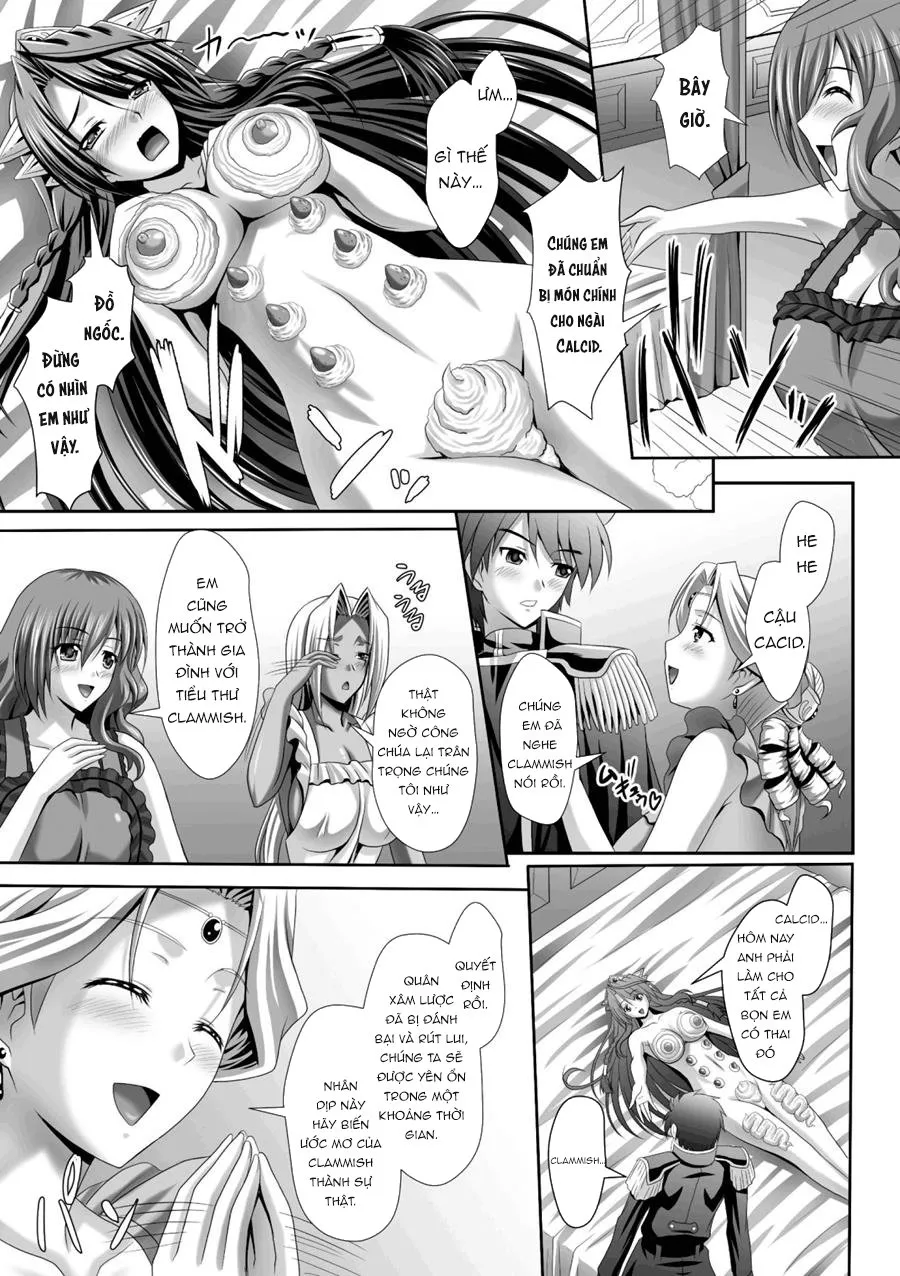 HentaiVN.net - Ảnh 38 - Harem Wedding The Sweet Honeymoon [ハーレムウェディング; The Sweet Honeymoon] - Chap 8 + 9 + 10: End.