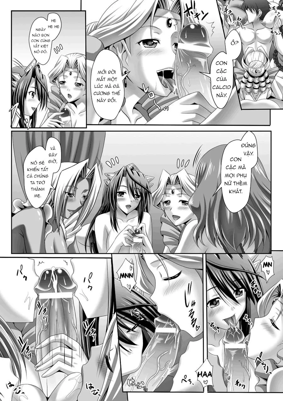 HentaiVN.net - Ảnh 41 - Harem Wedding The Sweet Honeymoon [ハーレムウェディング; The Sweet Honeymoon] - Chap 8 + 9 + 10: End.