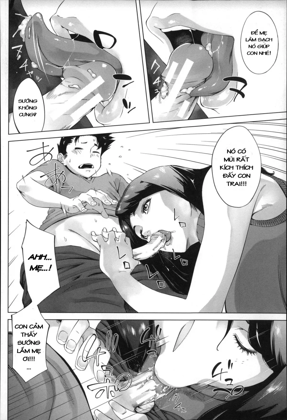 HentaiVN.net - Ảnh 10 - Haha no Himegoto [Mother's Secret; Kaa-san no Ijou na Aijou] - Oneshot