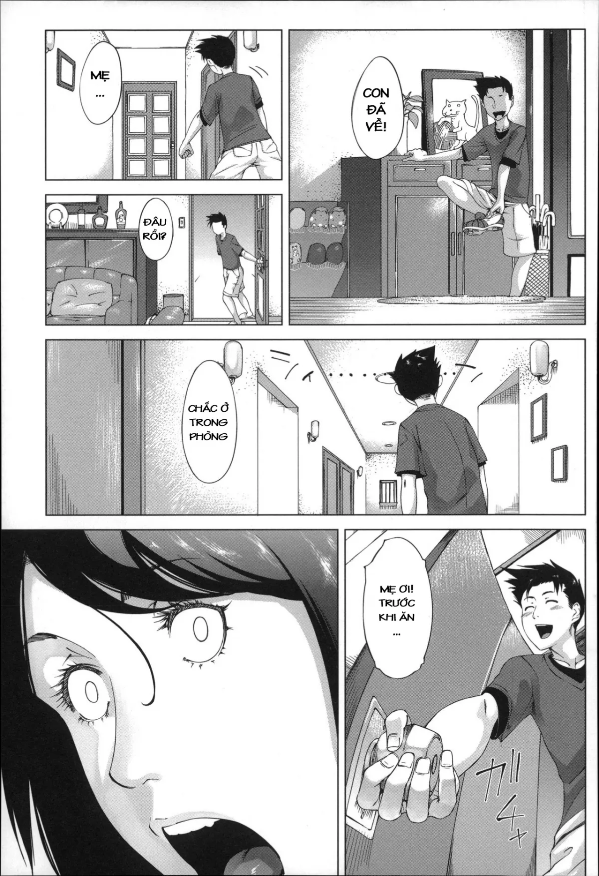 HentaiVN.net - Ảnh 15 - Haha no Himegoto [Mother's Secret; Kaa-san no Ijou na Aijou] - Oneshot