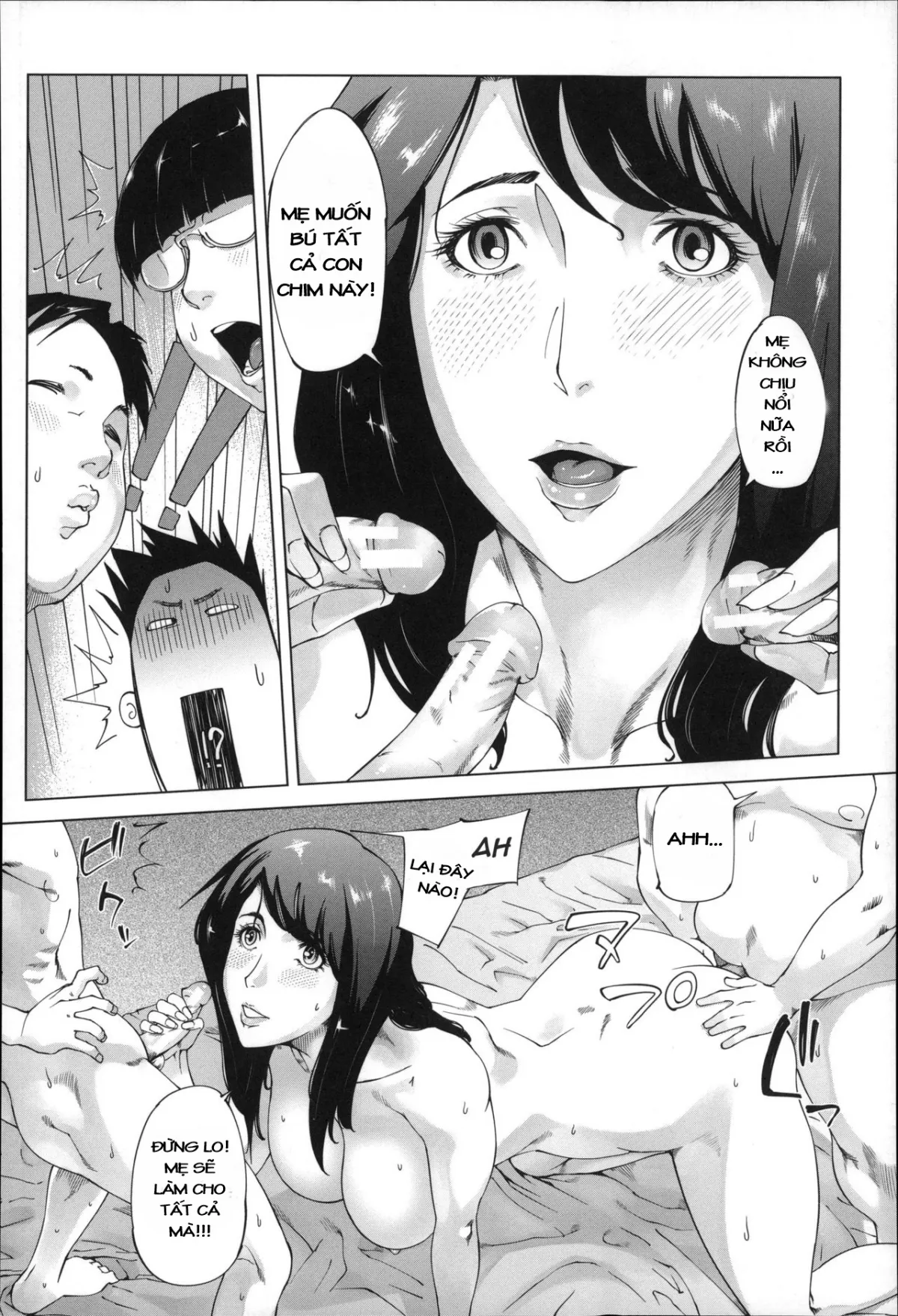 HentaiVN.net - Ảnh 26 - Haha no Himegoto [Mother's Secret; Kaa-san no Ijou na Aijou] - Oneshot