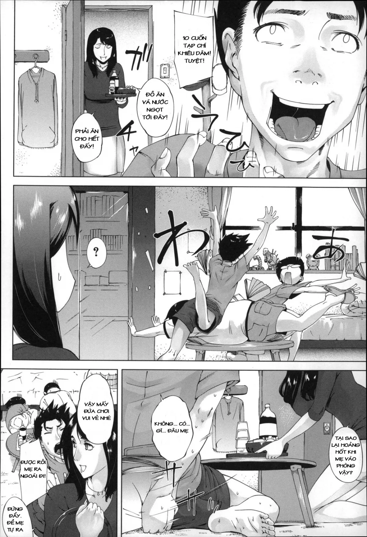 HentaiVN.net - Ảnh 4 - Haha no Himegoto [Mother's Secret; Kaa-san no Ijou na Aijou] - Oneshot