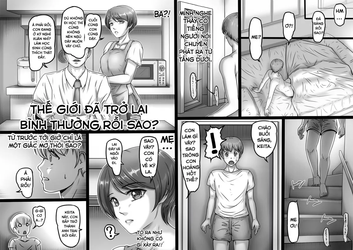 HentaiVN.net - Ảnh 25 - Okaa-san Shika Inai Machi [The city where only mom exists] - Oneshot