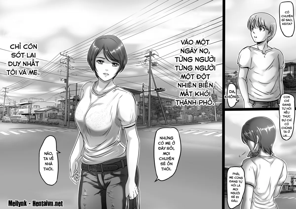 HentaiVN.net - Ảnh 3 - Okaa-san Shika Inai Machi [The city where only mom exists] - Oneshot