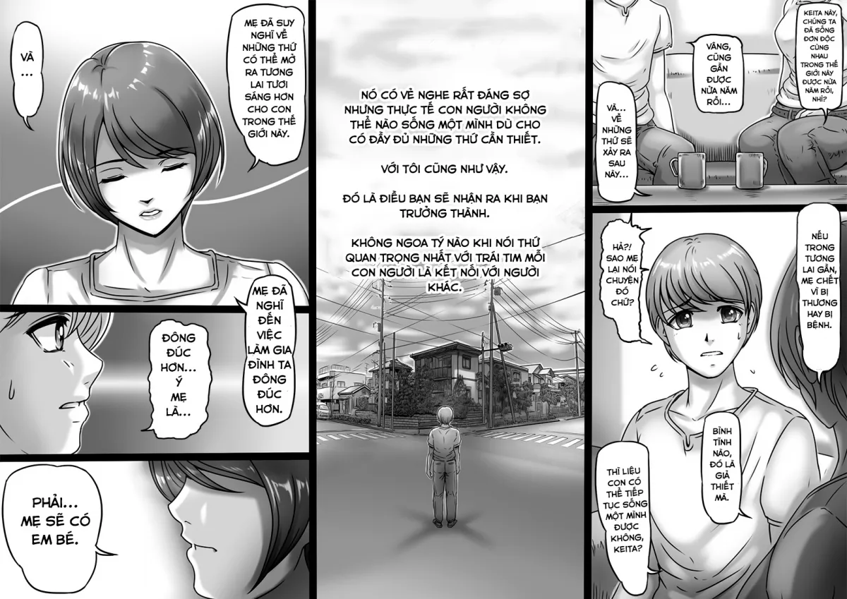 HentaiVN.net - Ảnh 5 - Okaa-san Shika Inai Machi [The city where only mom exists] - Oneshot