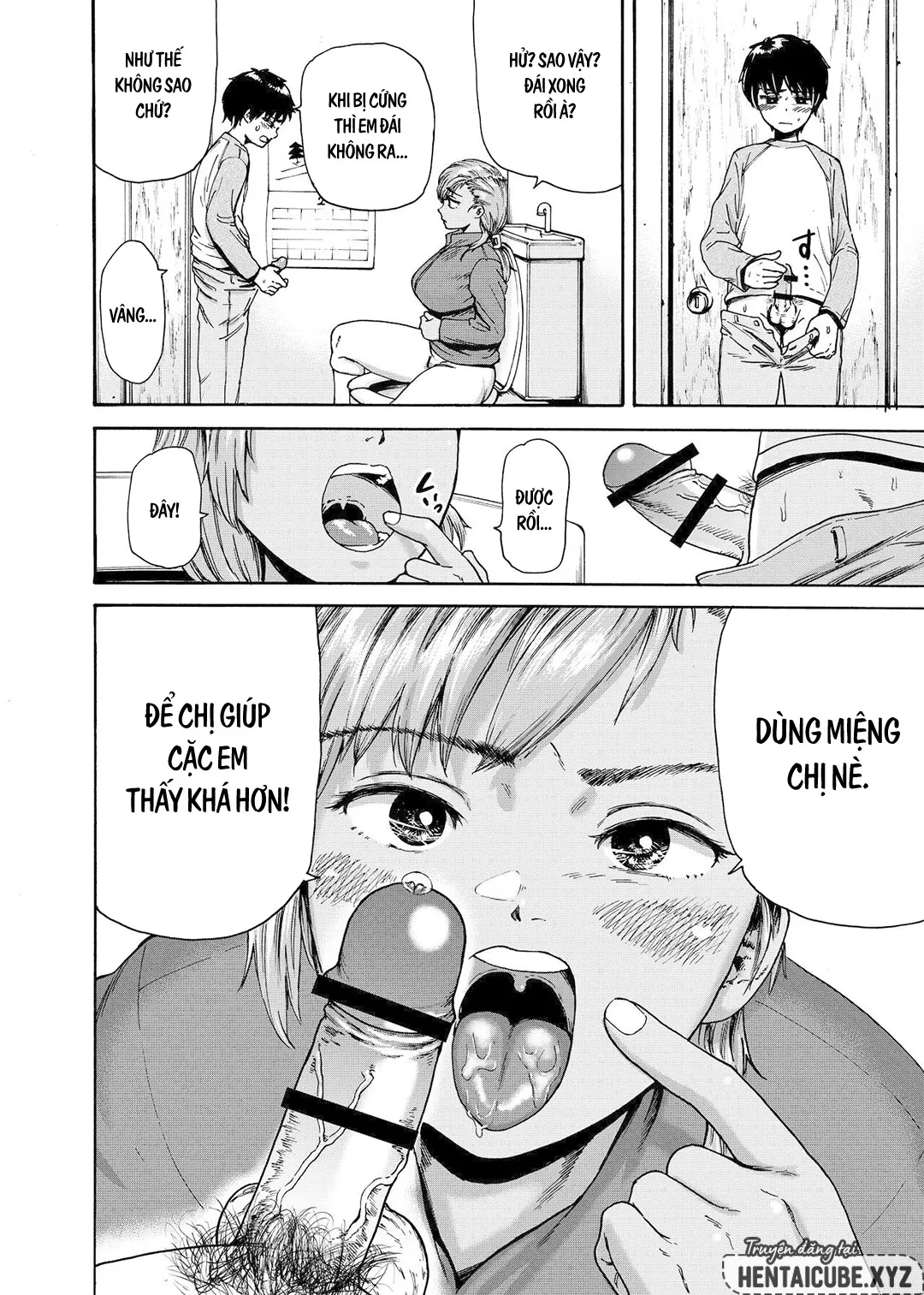 HentaiVN.net - Ảnh 12 - Chị dâu – Mối tình đầu của tôi [Watashi de Sukkiri Sasechaina ~Hatsukoi Aite ni Tsurareru Ore~] - Oneshot