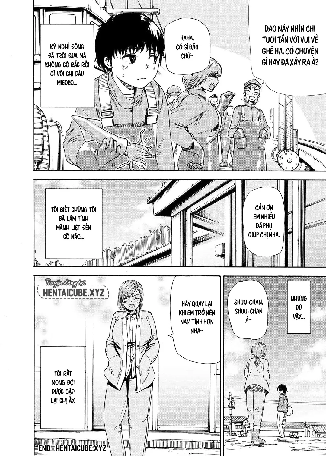 HentaiVN.net - Ảnh 32 - Chị dâu – Mối tình đầu của tôi [Watashi de Sukkiri Sasechaina ~Hatsukoi Aite ni Tsurareru Ore~] - Oneshot