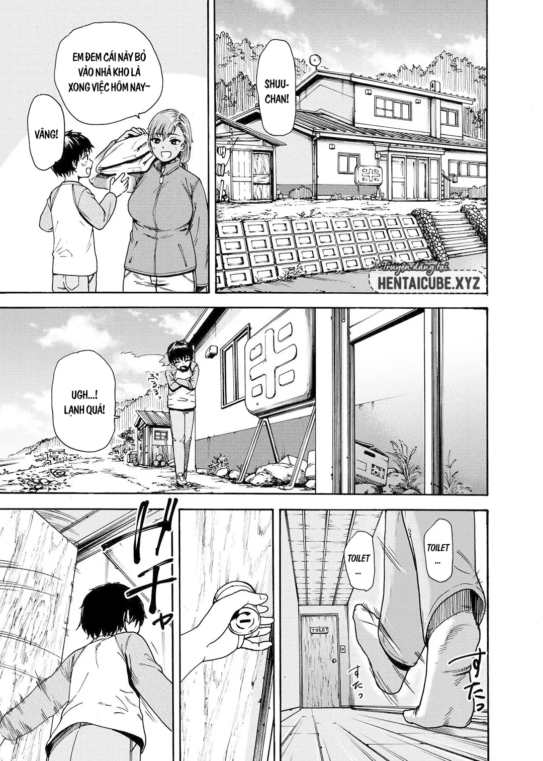 HentaiVN.net - Ảnh 7 - Chị dâu – Mối tình đầu của tôi [Watashi de Sukkiri Sasechaina ~Hatsukoi Aite ni Tsurareru Ore~] - Oneshot