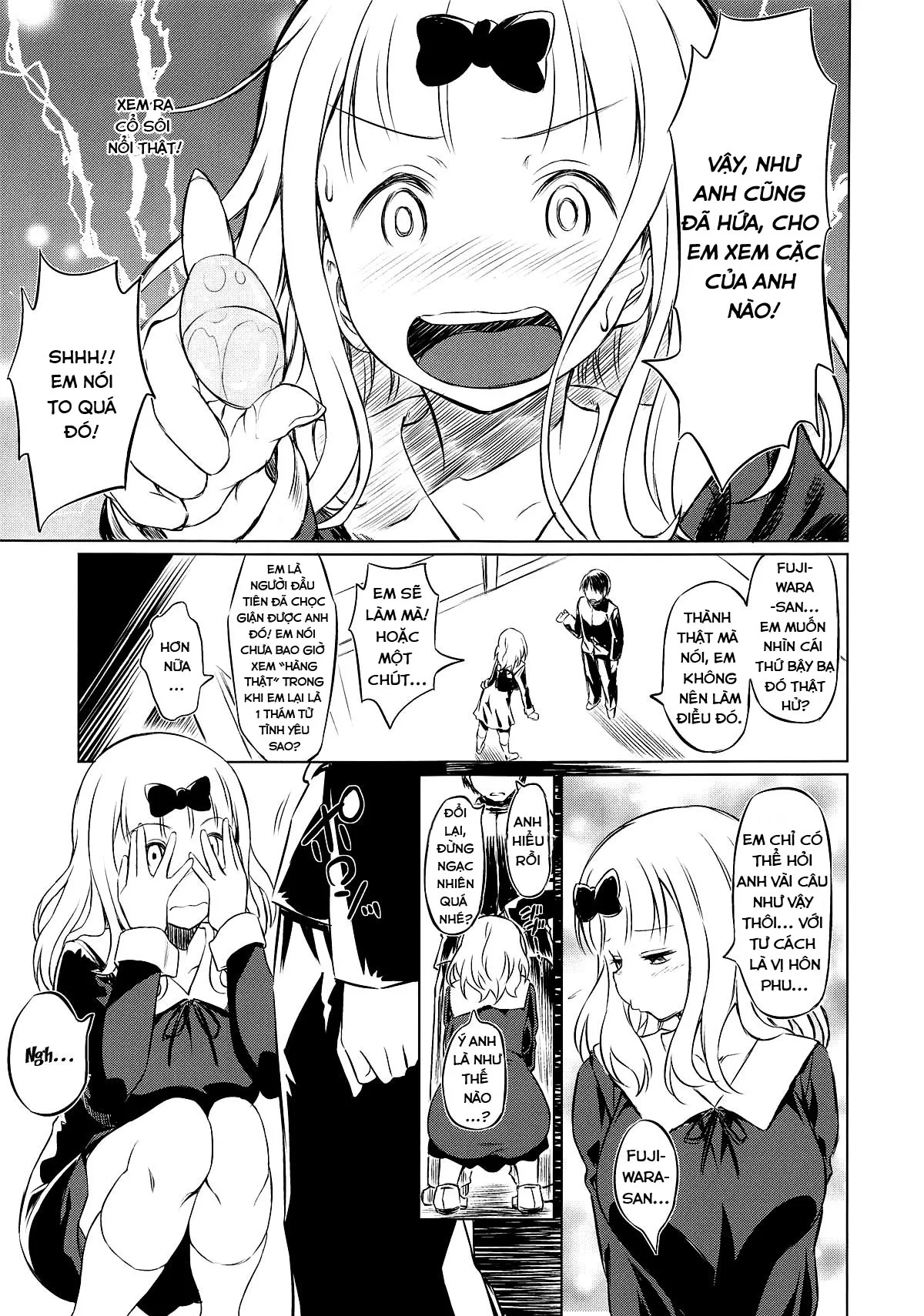 HentaiVN.net - Ảnh 7 - EROCHIKA! (Kaguya-sama wa Kokurasetai) - Oneshot