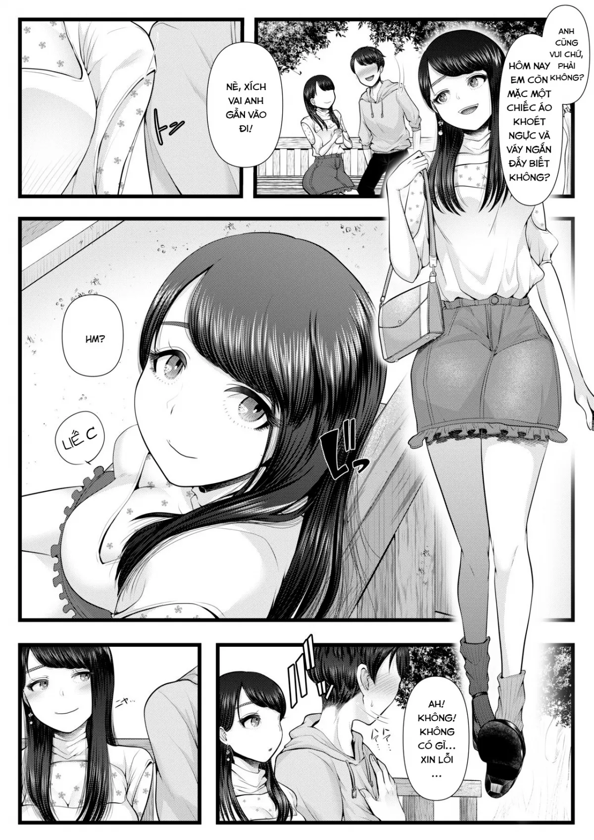 HentaiVN.net - Ảnh 25 - Hajimete no Netorare Maso-ka Choukyou ~Otomari Date Hen~ [My First Cuckold Masochist Training] - Oneshot