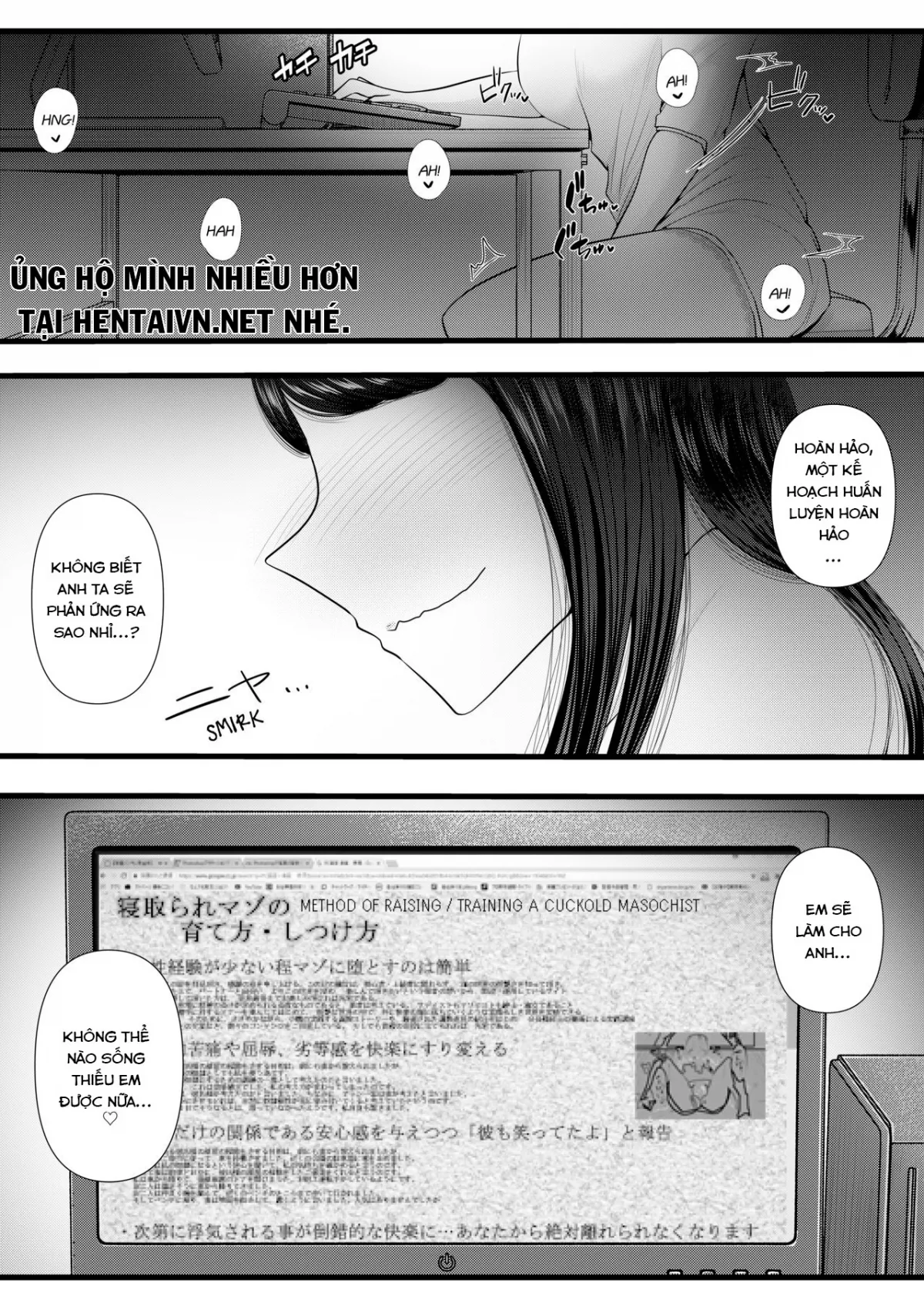 HentaiVN.net - Ảnh 50 - Hajimete no Netorare Maso-ka Choukyou ~Otomari Date Hen~ [My First Cuckold Masochist Training] - Oneshot