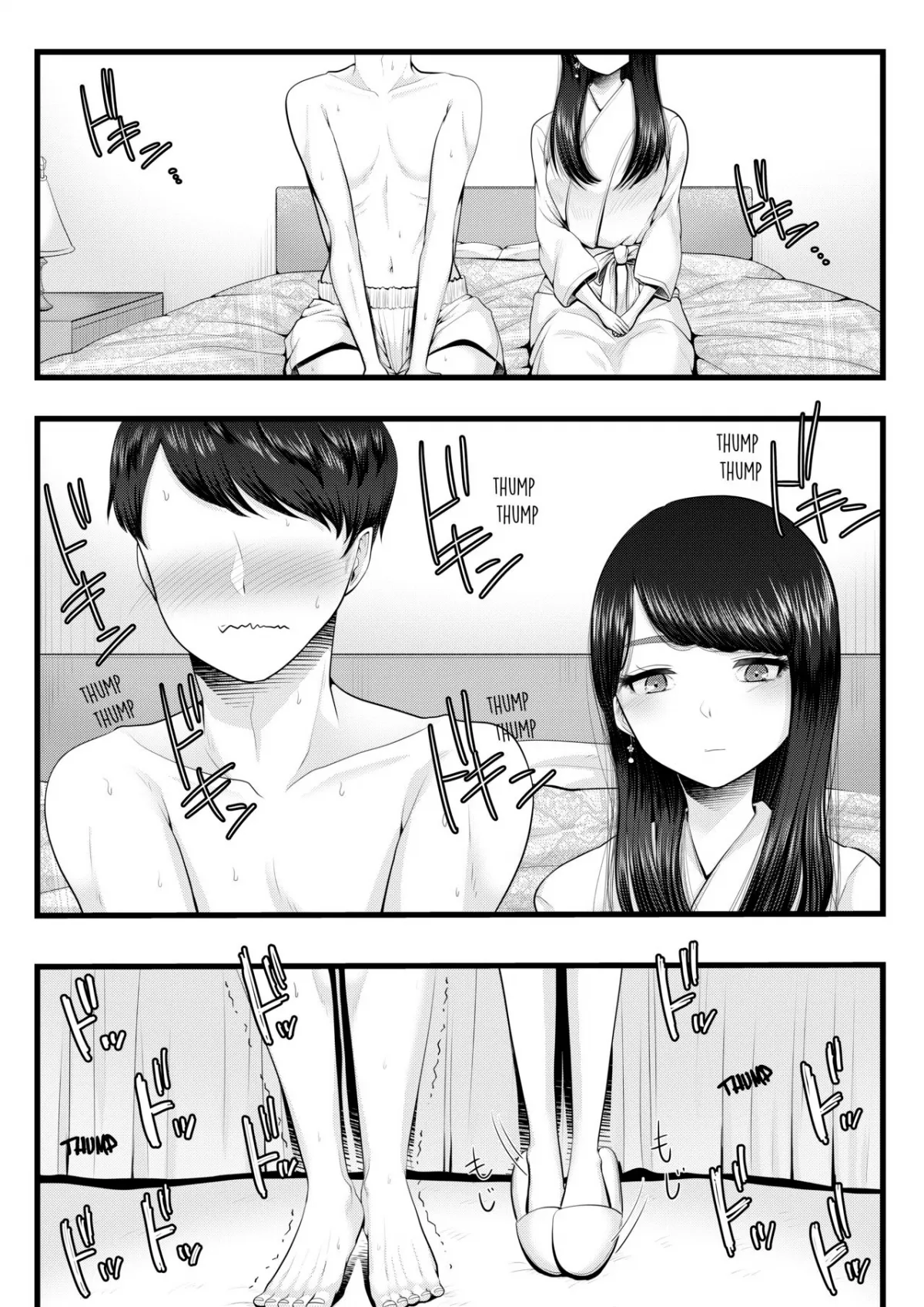 HentaiVN.net - Ảnh 9 - Hajimete no Netorare Maso-ka Choukyou ~Otomari Date Hen~ [My First Cuckold Masochist Training] - Oneshot