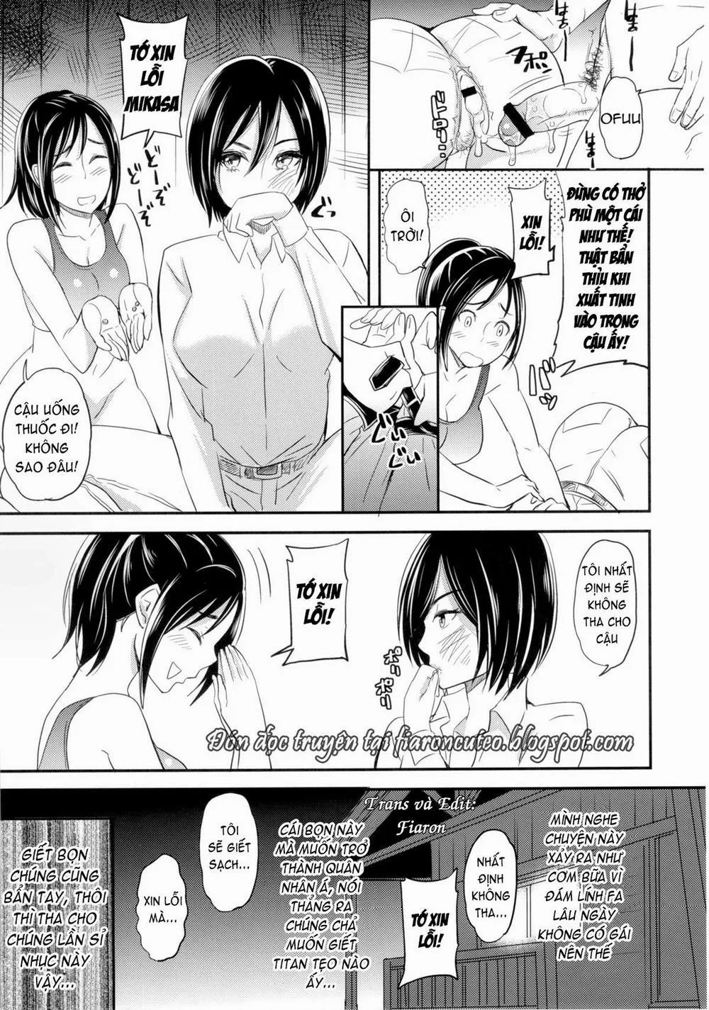 HentaiVN.net - Ảnh 10 - LOVE POTION (Shingeki No Kyojin) - Oneshot