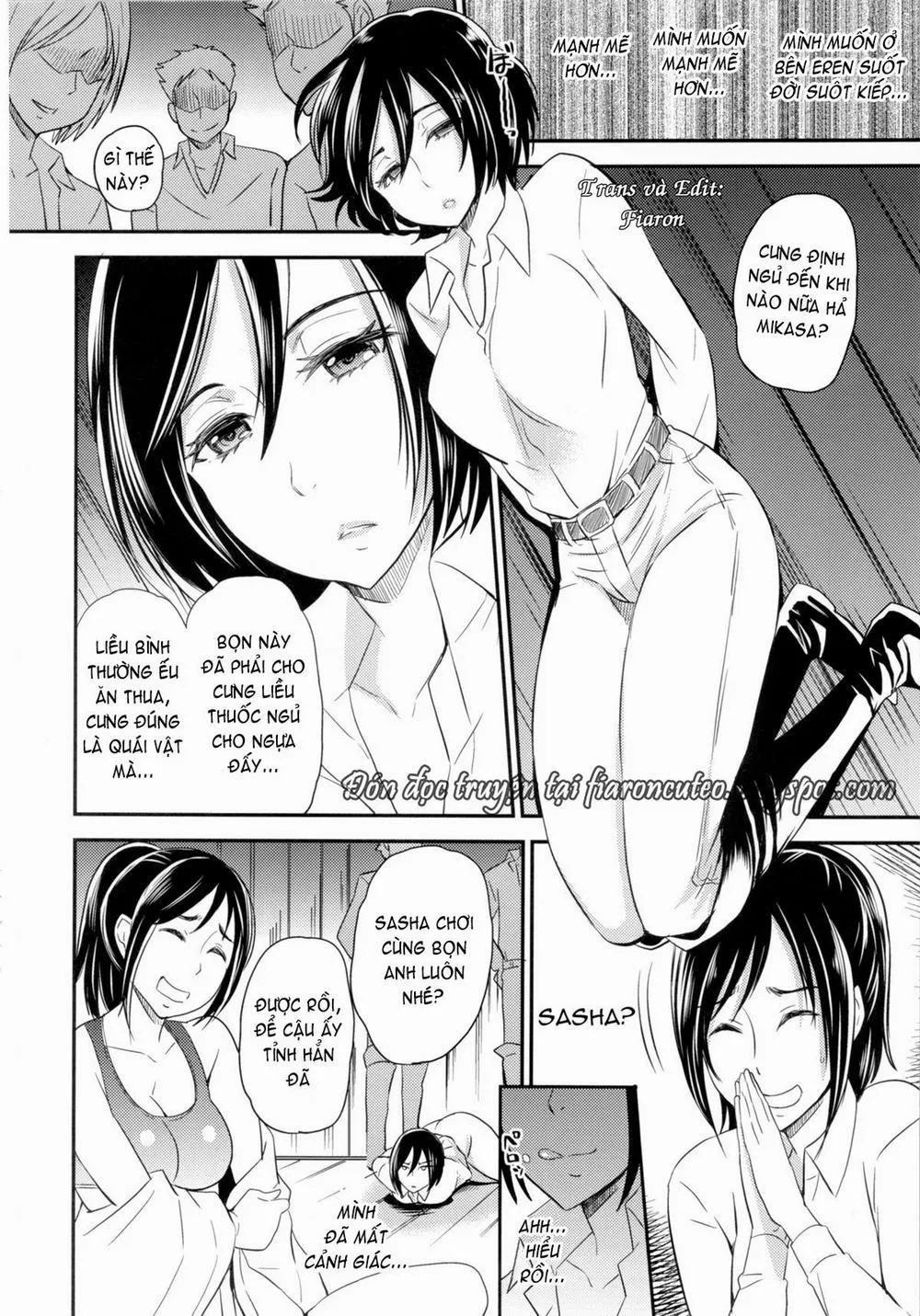 HentaiVN.net - Ảnh 5 - LOVE POTION (Shingeki No Kyojin) - Oneshot