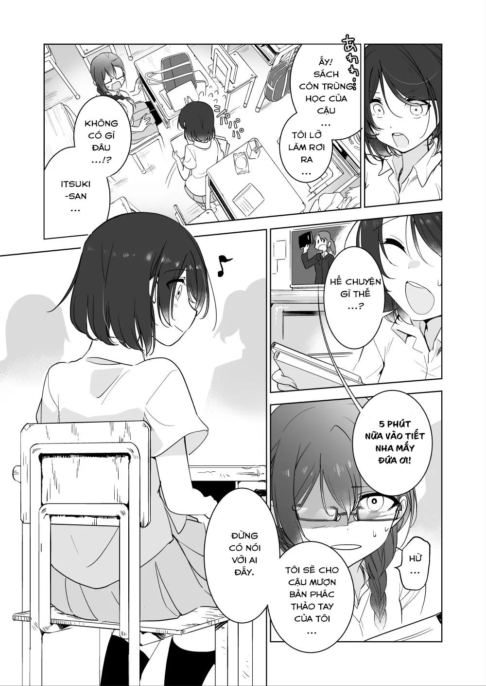 HentaiVN.net - Ảnh 4 - Lớp Học Của Những Người Bạn Bé Nhỏ [ゴキメスのいない学校] - Chap 1