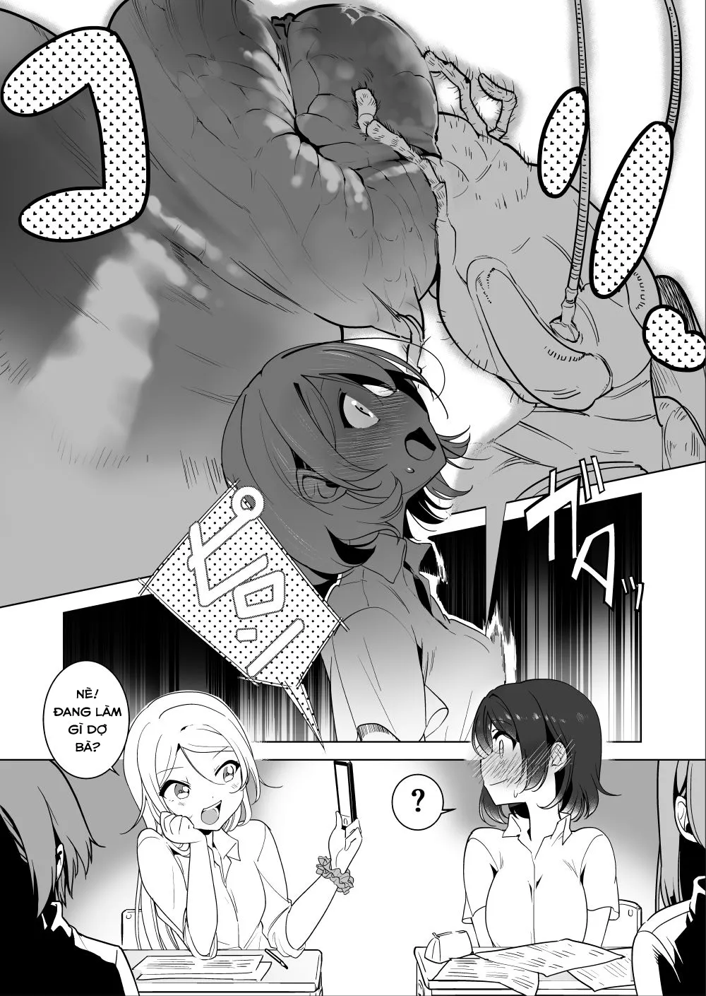 HentaiVN.net - Ảnh 7 - Lớp Học Của Những Người Bạn Bé Nhỏ [ゴキメスのいない学校] - Chap 1