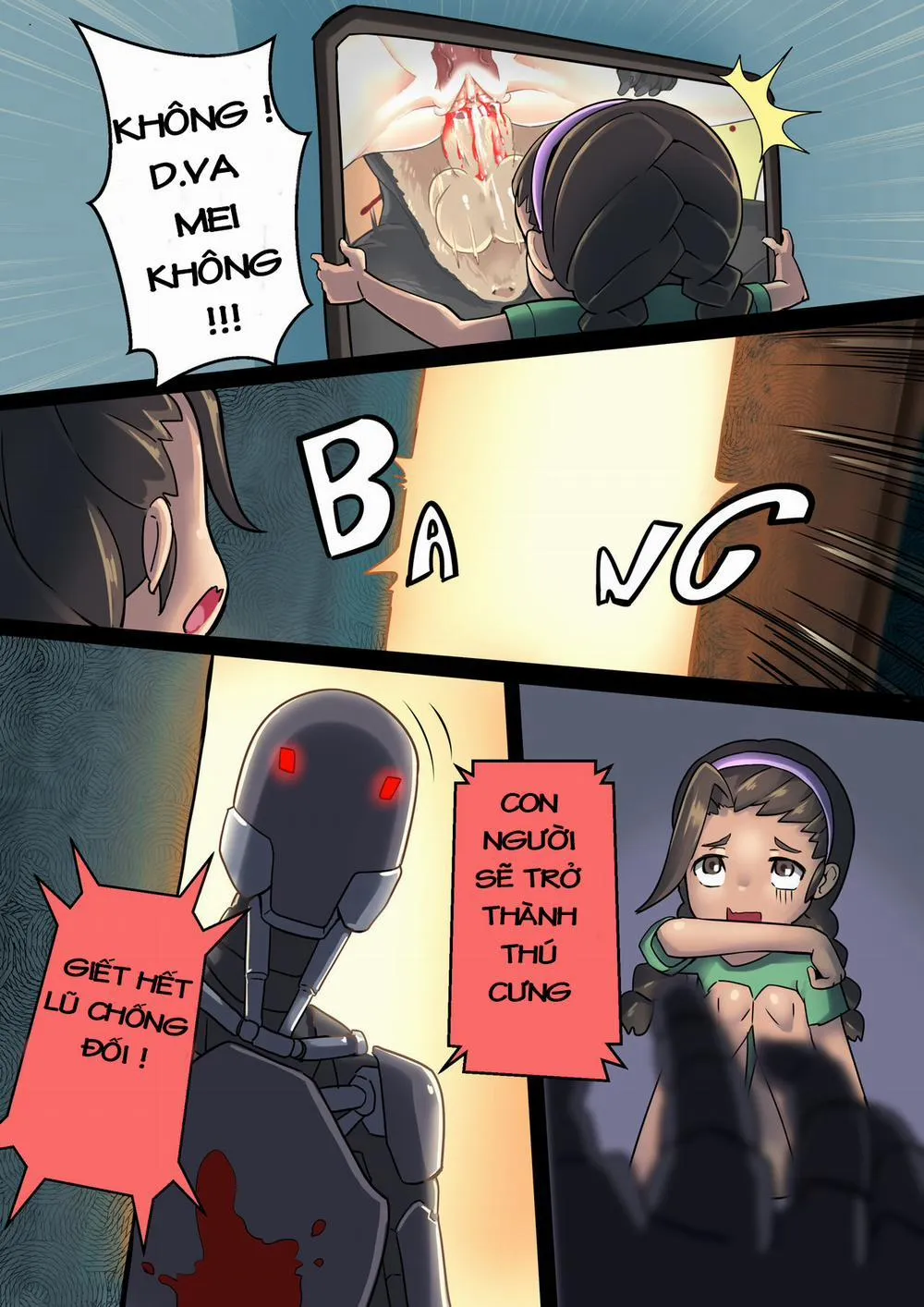 HentaiVN.net - Ảnh 15 - The Omnic Crisis Victims (Overwatch) - Oneshot [Full Color]