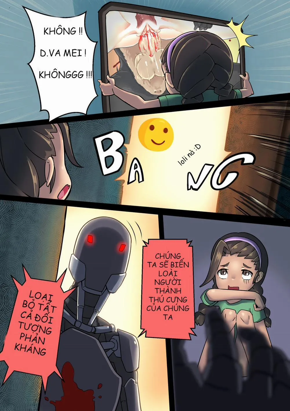 HentaiVN.net - Ảnh 15 - The Omnic Crisis Victims (Overwatch) - Oneshot [Không che]