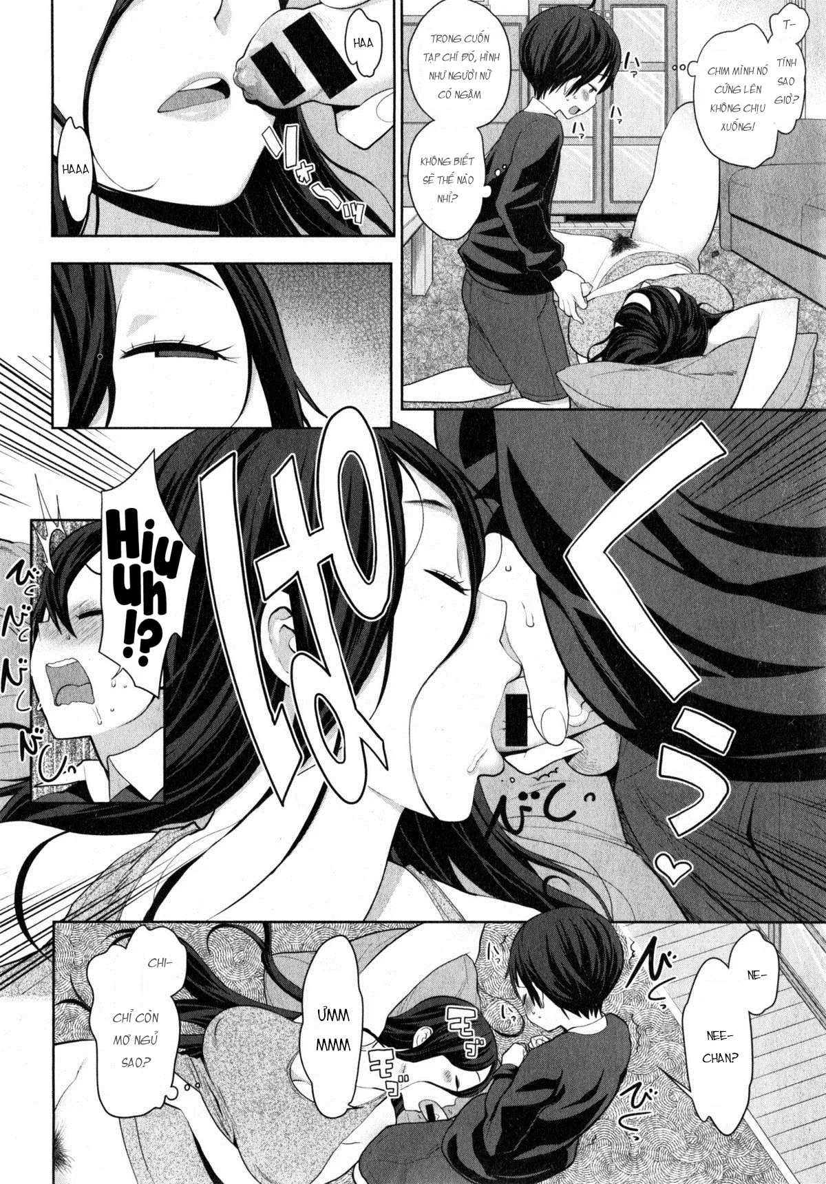 HentaiVN.net - Ảnh 12 - Uchi no Ane wa Namakemono [My Lazy Sister; Chị Gái Tôi Là Đồ Lười Biếng] - Oneshot