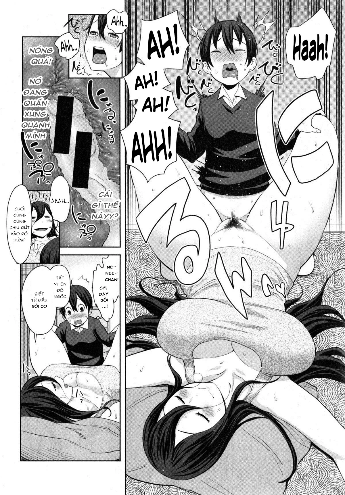 HentaiVN.net - Ảnh 16 - Uchi no Ane wa Namakemono [My Lazy Sister; Chị Gái Tôi Là Đồ Lười Biếng] - Oneshot
