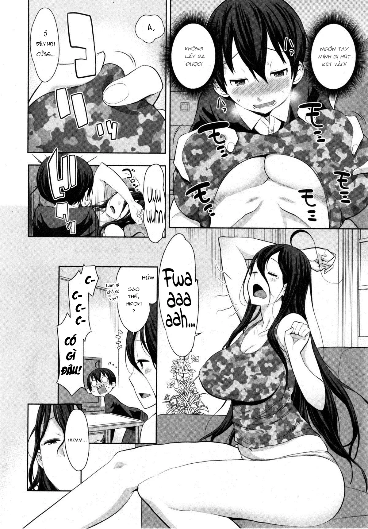 HentaiVN.net - Ảnh 8 - Uchi no Ane wa Namakemono [My Lazy Sister; Chị Gái Tôi Là Đồ Lười Biếng] - Oneshot