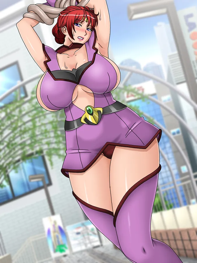 HentaiVN.net - Ảnh 5 - Nữ siêu nhân gặp nạn [Bosei Senshi Uterus] - Chap 2 - [END]