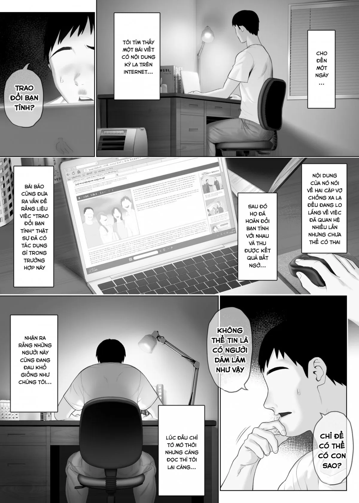 HentaiVN.net - Ảnh 6 - LeveChi na Swapping 1 - Chap 1