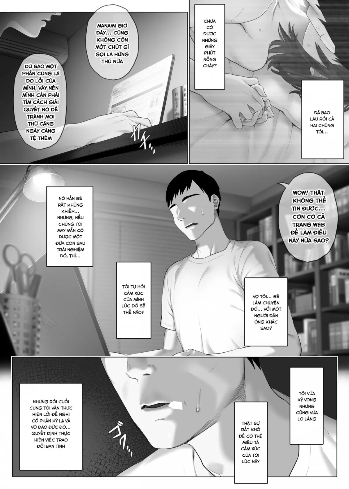 HentaiVN.net - Ảnh 8 - LeveChi na Swapping 1 - Chap 1