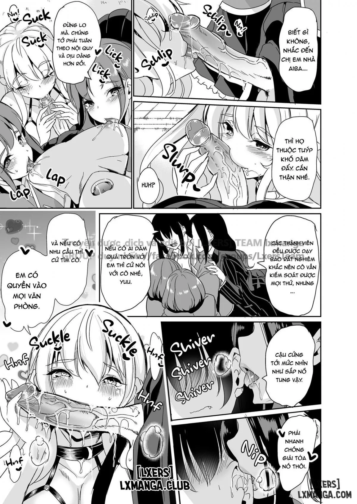 HentaiVN.net - Ảnh 10 - The Lone Cock in the Sex Club for Girls - Oneshot