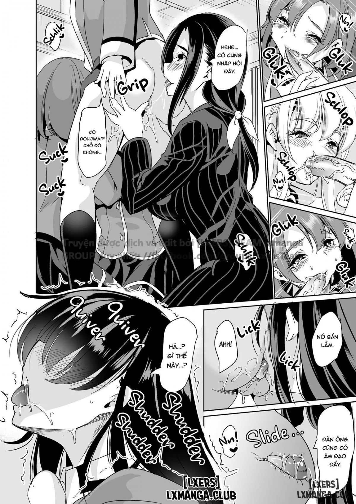 HentaiVN.net - Ảnh 13 - The Lone Cock in the Sex Club for Girls - Oneshot