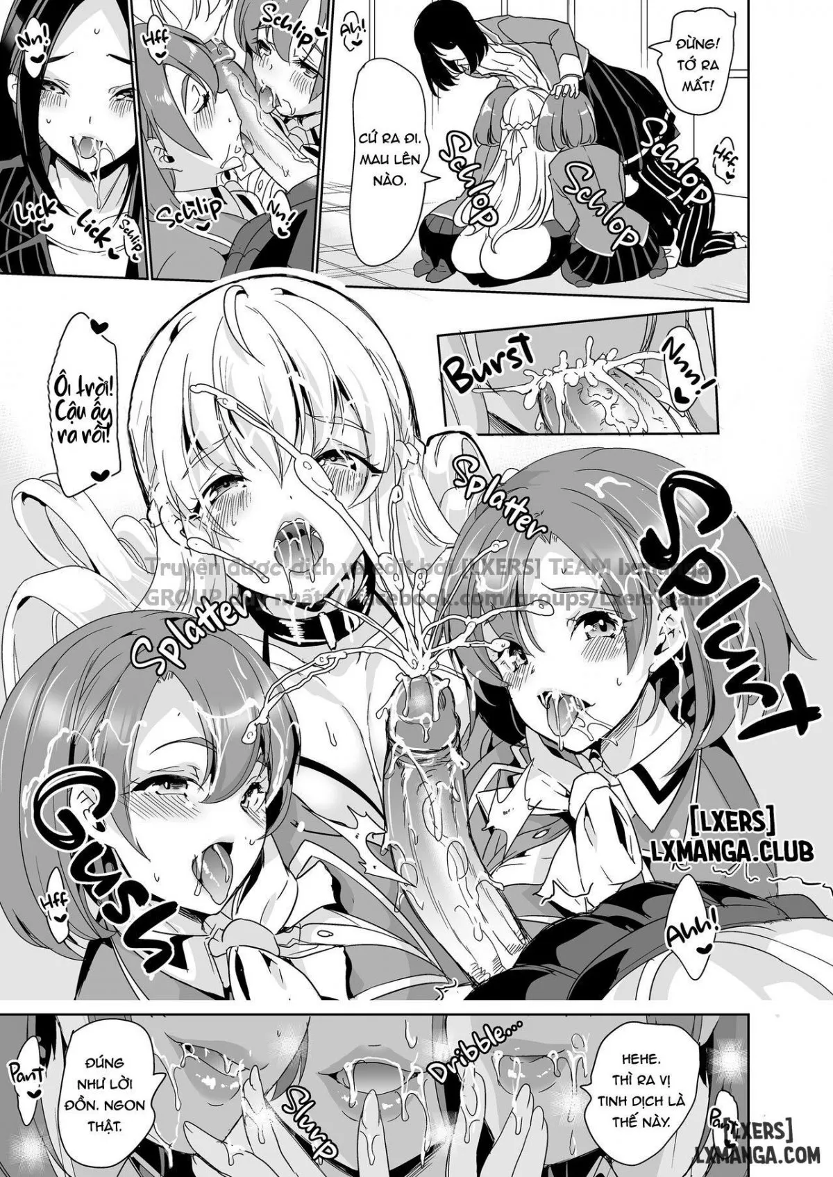HentaiVN.net - Ảnh 16 - The Lone Cock in the Sex Club for Girls - Oneshot