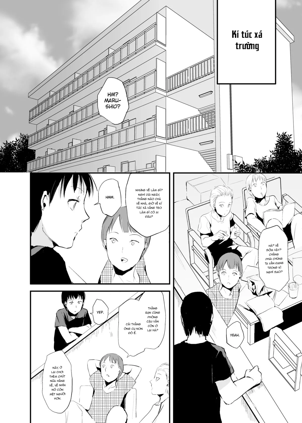 HentaiVN.net - Ảnh 3 - Cặp tình nhân phòng 207 [Seisenryou 207 gou; Seisenryou 207 gou 2] - Chap 1