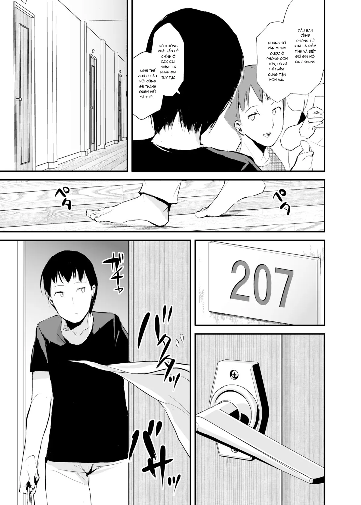 HentaiVN.net - Ảnh 4 - Cặp tình nhân phòng 207 [Seisenryou 207 gou; Seisenryou 207 gou 2] - Chap 1