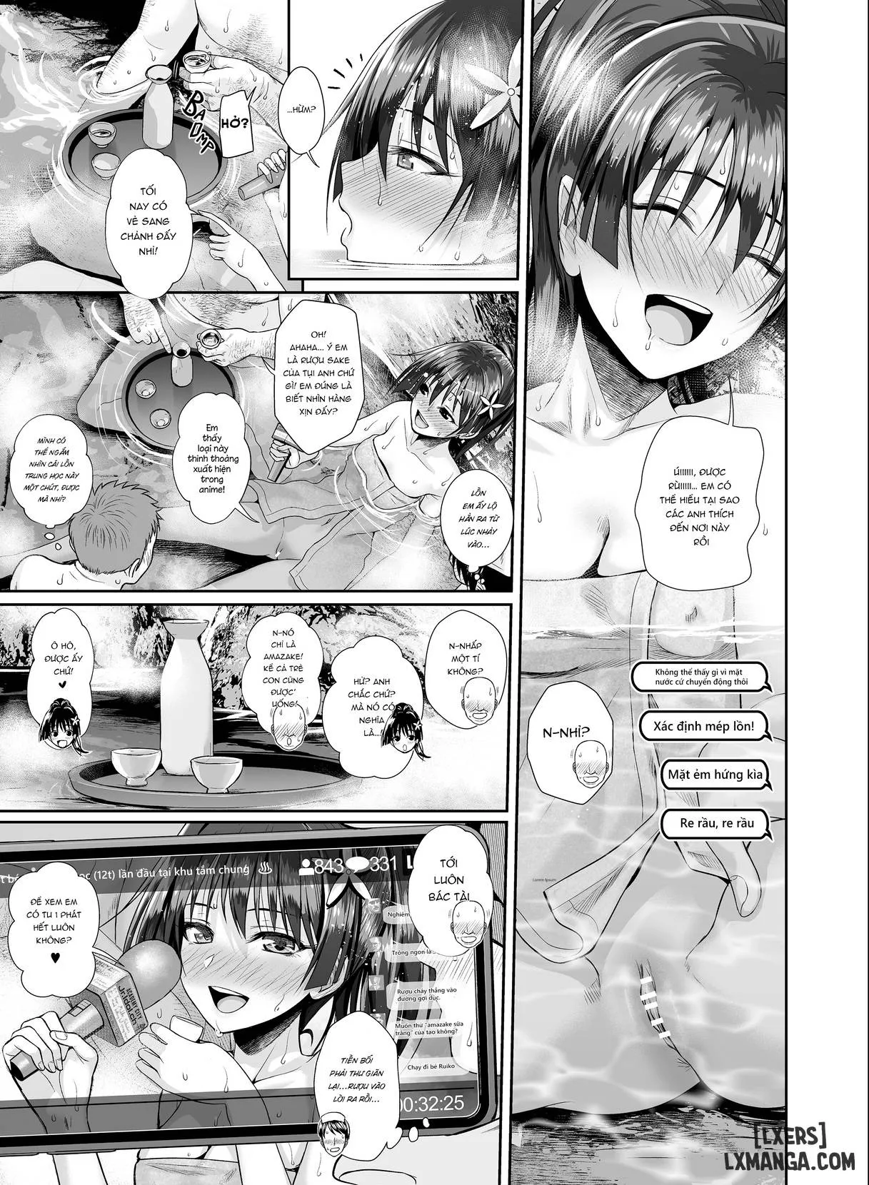 HentaiVN.net - Ảnh 14 - Saten-san Onsen Report o Suru Natsu - Oneshot.
