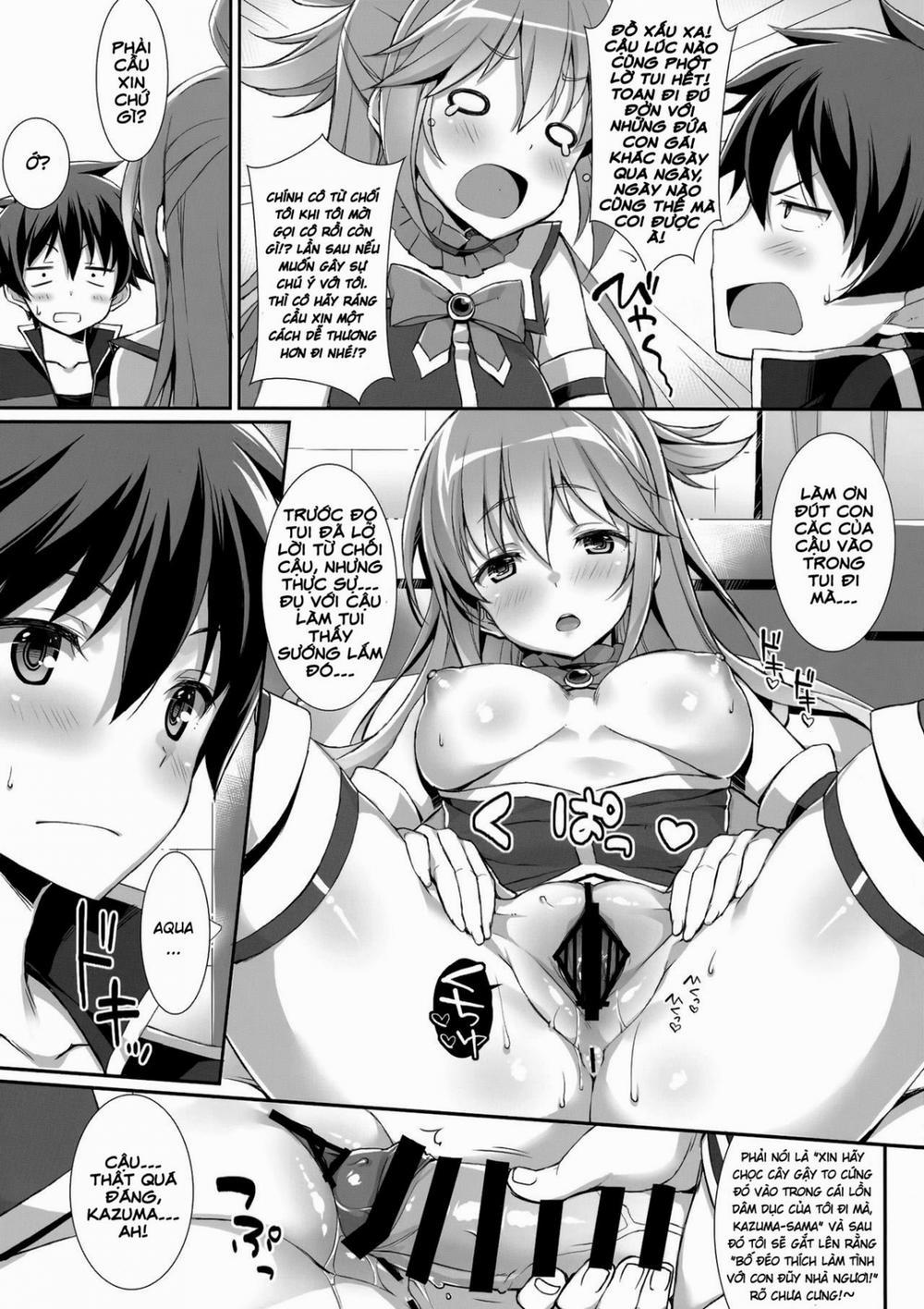 HentaiVN.net - Ảnh 13 - Kono Zannen Sugiru Megami ni Seisai o! (Kono Subarashii Sekai ni Syukufuku o!) [Punishment for this Deplorable Goddess!; この残念すぎる女神に制裁を!] - Oneshot